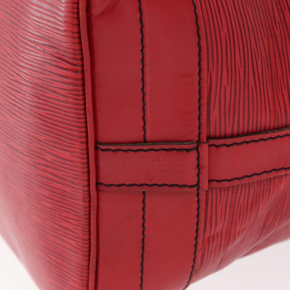 Louis Vuitton Noe Epi Leather Red Leather Shoulder Bag Bag (Pre-Owned)