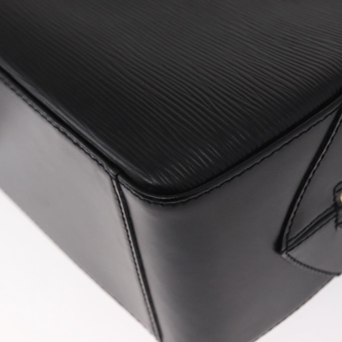 Louis Vuitton Sablons Epi Leather Black Leather Handbag (Pre-Owned)