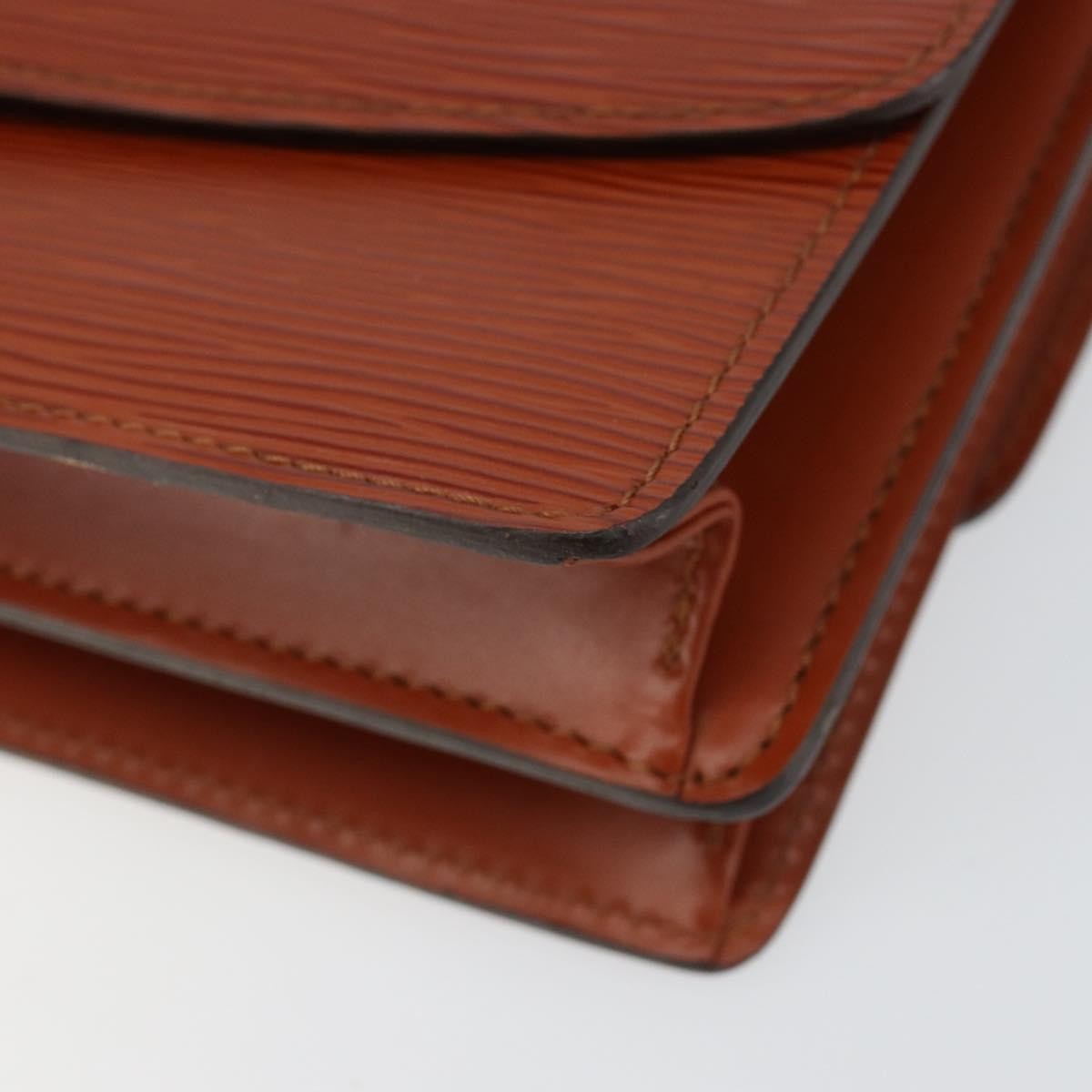Louis Vuitton Grenelle Epi Leather Brown Leather Shoulder Bag Bag (Pre-Owned)