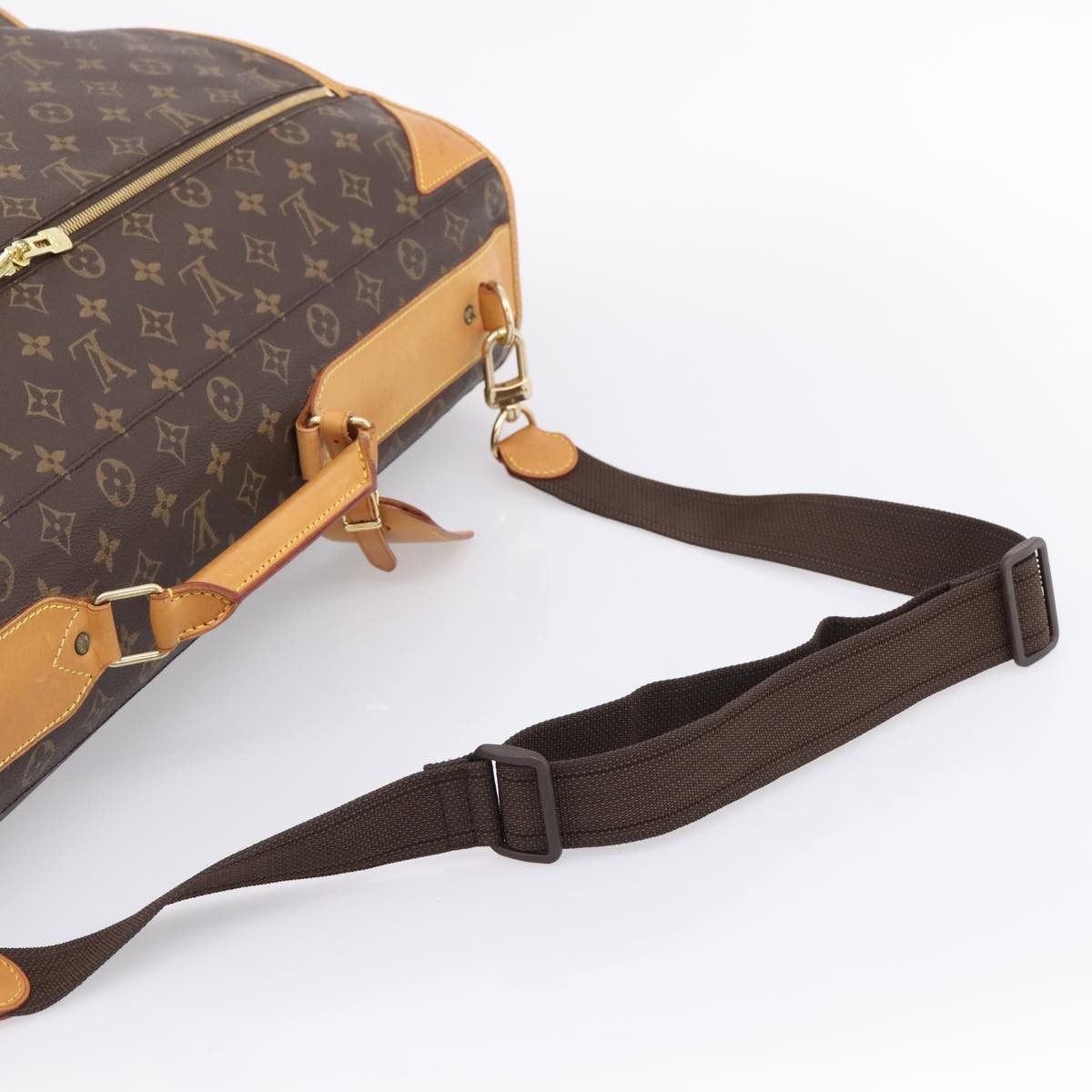 Louis Vuitton Garment Carrier Monogram Canvas Brown Canvas Handbag (Pre-Owned)