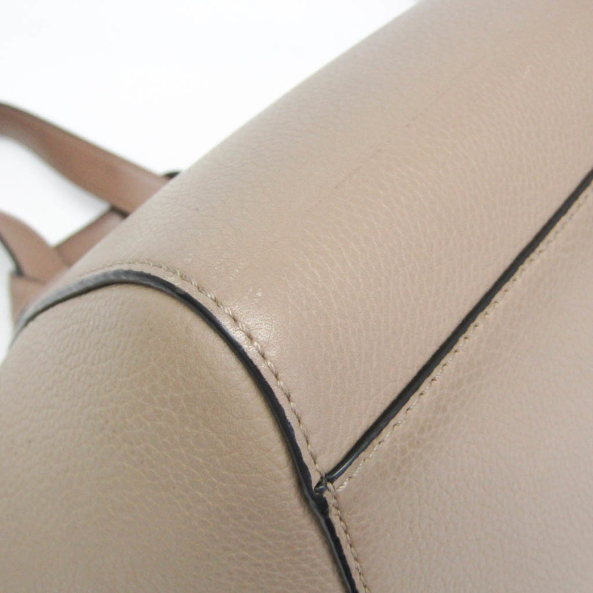 Loewe Hammock Nugget Leather Beige Leather Handbag (Pre-Owned)