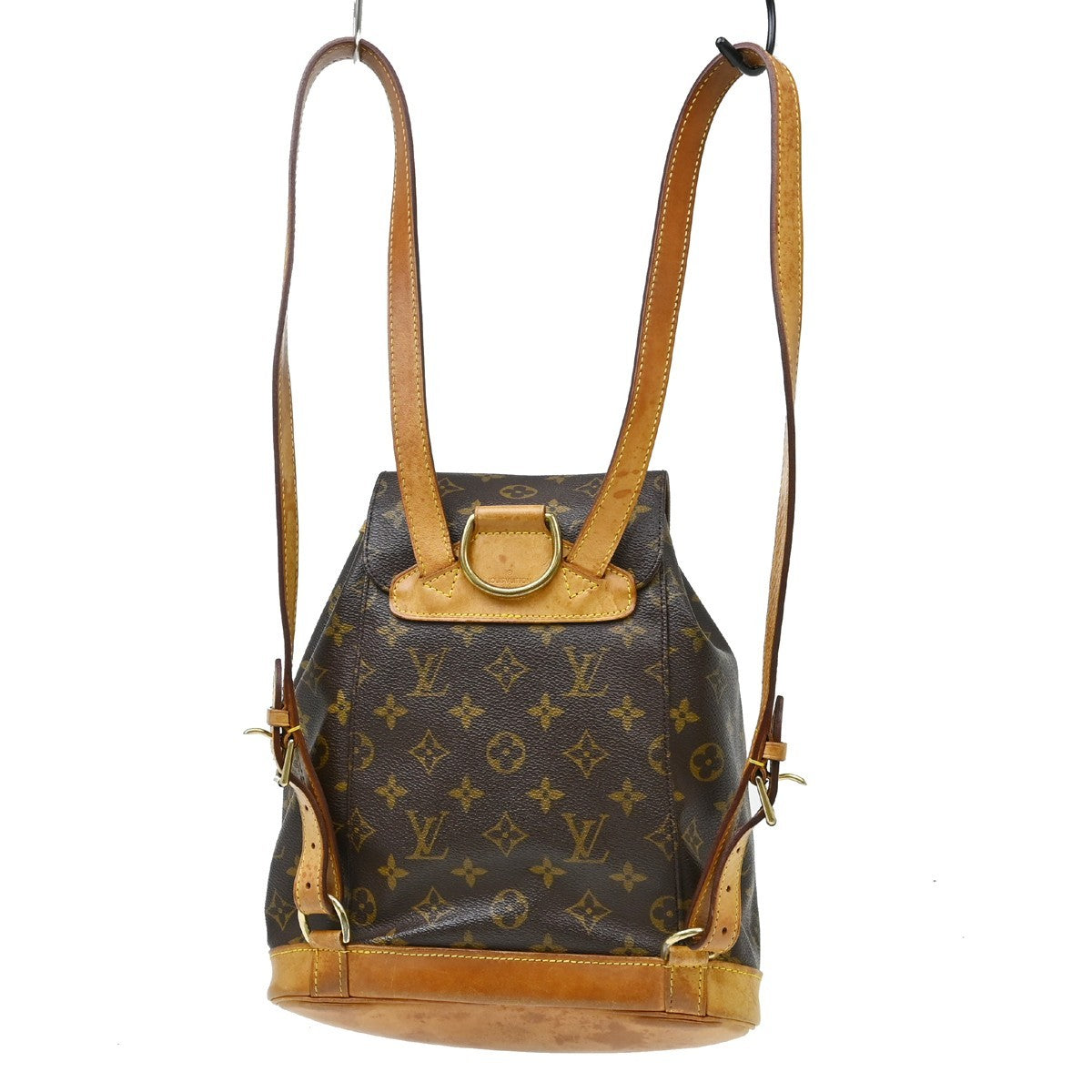 Louis Vuitton Montsouris Monogram Brown Canvas Backpack Bag (Pre-Owned)