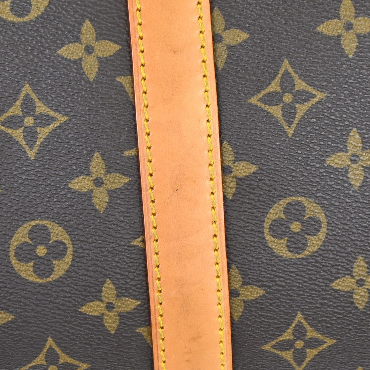 Louis Vuitton Keepall Monogram Brown Canvas Travel Bag Bag (Pre-Owned)
