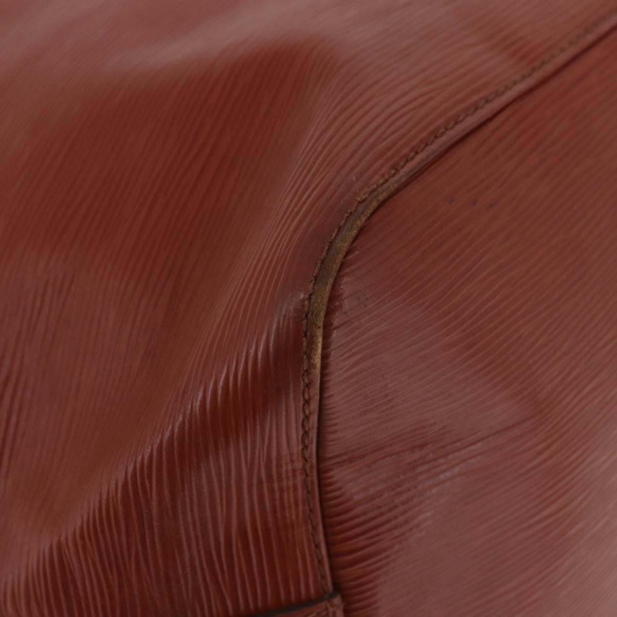 Louis Vuitton Petit Noe Epi Leather Brown Leather Handbag (Pre-Owned)