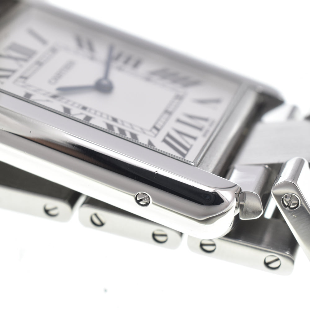 Cartier Tank Solo Quartz Stainless Steel Watch (Pre-Owned)