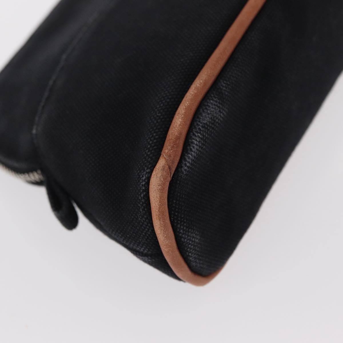 Hermes Bolide Travel Canvas Black Canvas Clutche & Pouche Bag (Pre-Owned)