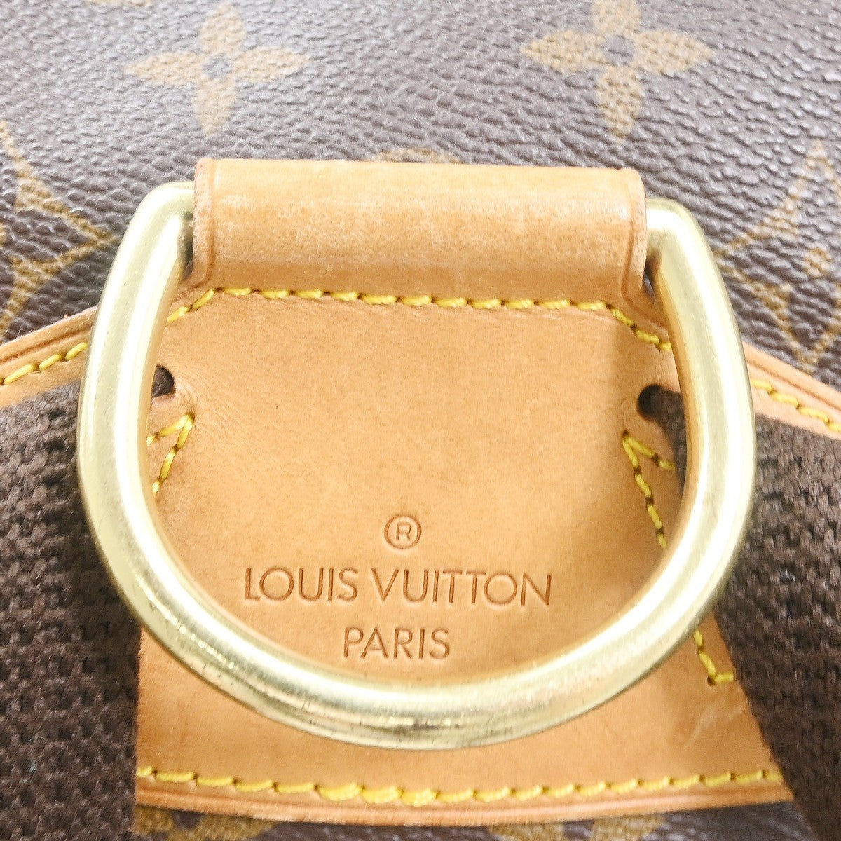 Louis Vuitton Vintage Montsouris Monogram Canvas Brown Canvas Backpack Bag (Pre-Owned)