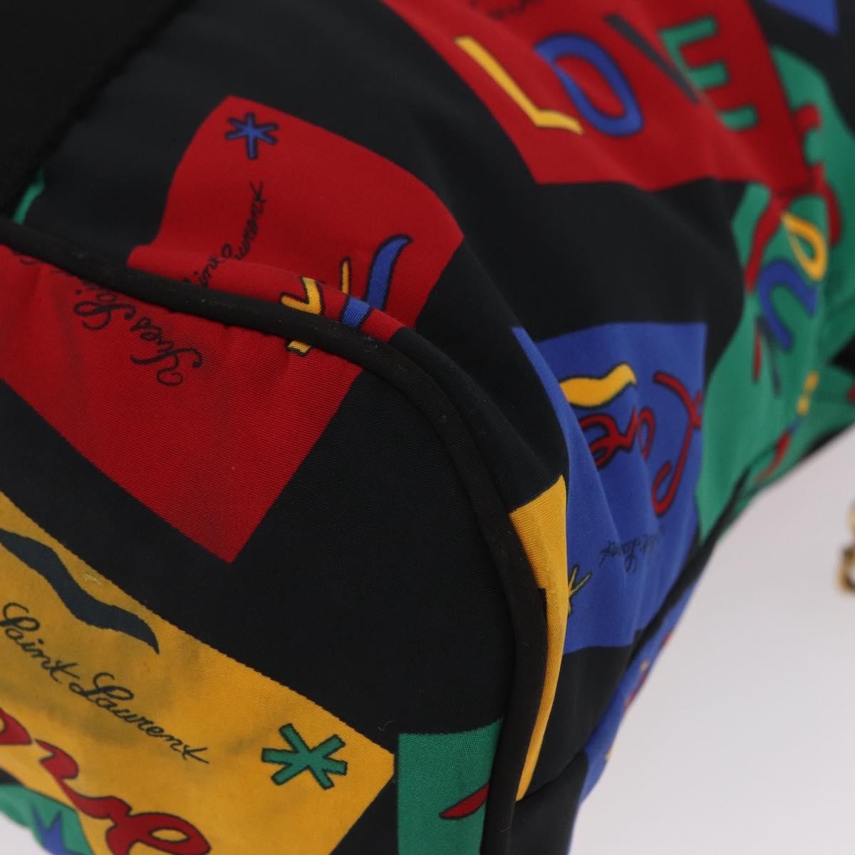 Saint Laurent Vintage Nylon Multicolour Nylon Handbag (Pre-Owned)