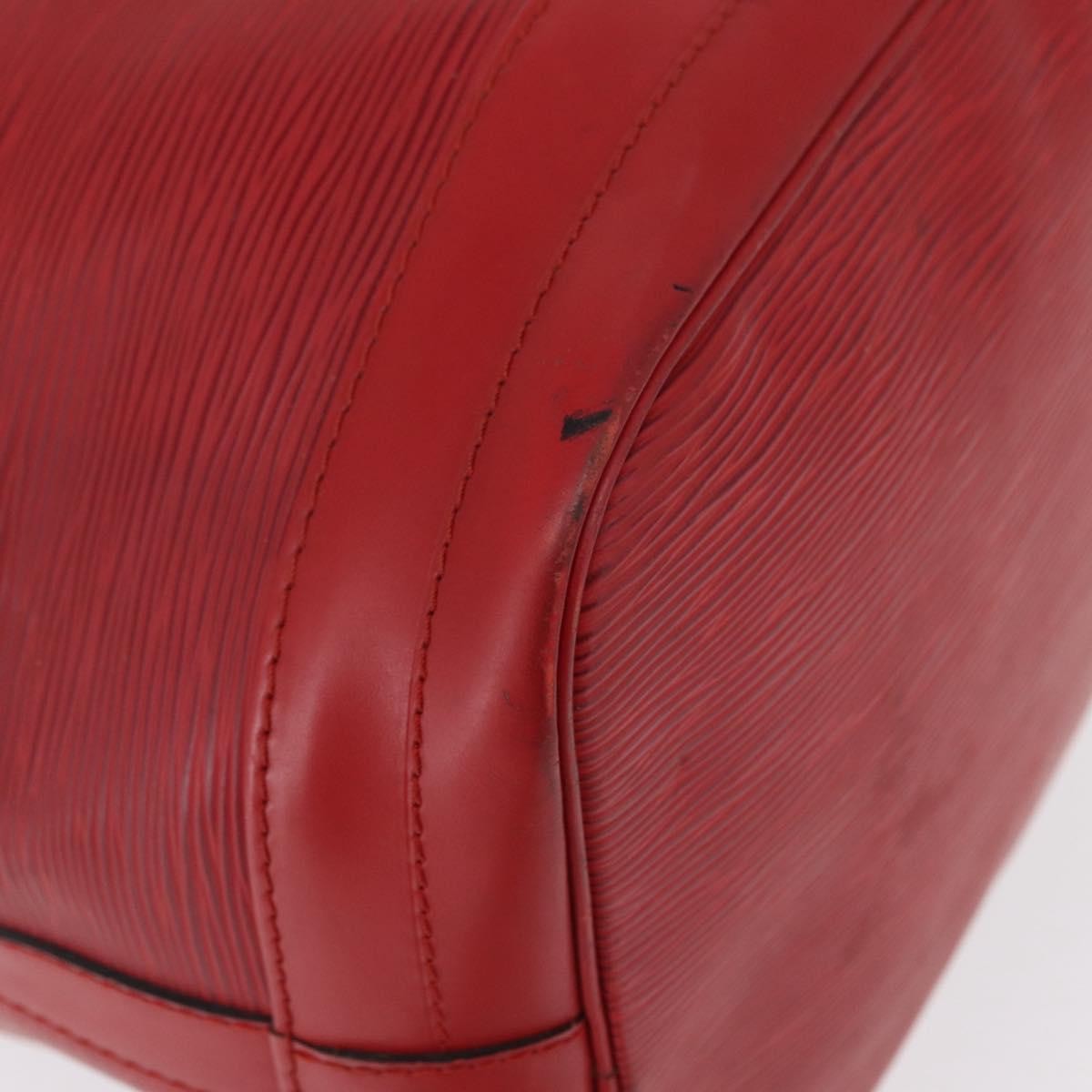 Louis Vuitton Noe Epi Leather Red Leather Shoulder Bag Bag (Pre-Owned)