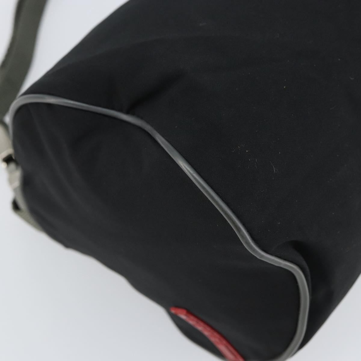 Prada Vintage Sport Nylon Black Nylon Shoulder Bag Bag (Pre-Owned)