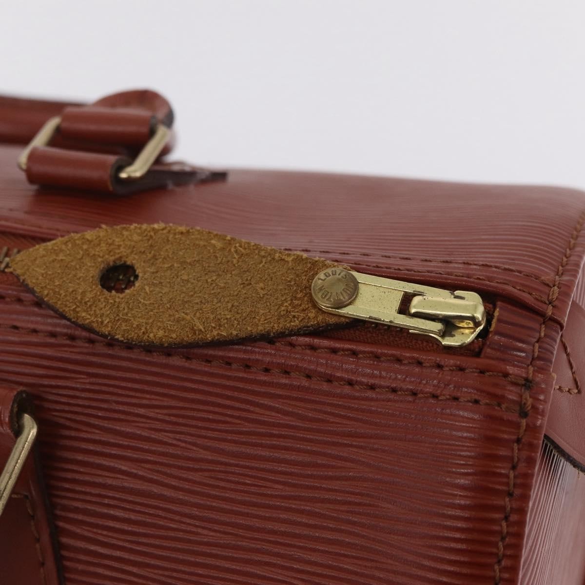 Louis Vuitton Speedy Epi Leather Brown Leather Handbag (Pre-Owned)