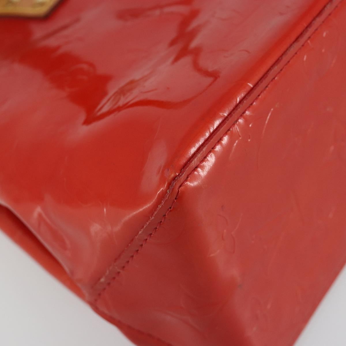 Louis Vuitton Reade Monogram Vernis Red Patent_Leather Handbag (Pre-Owned)