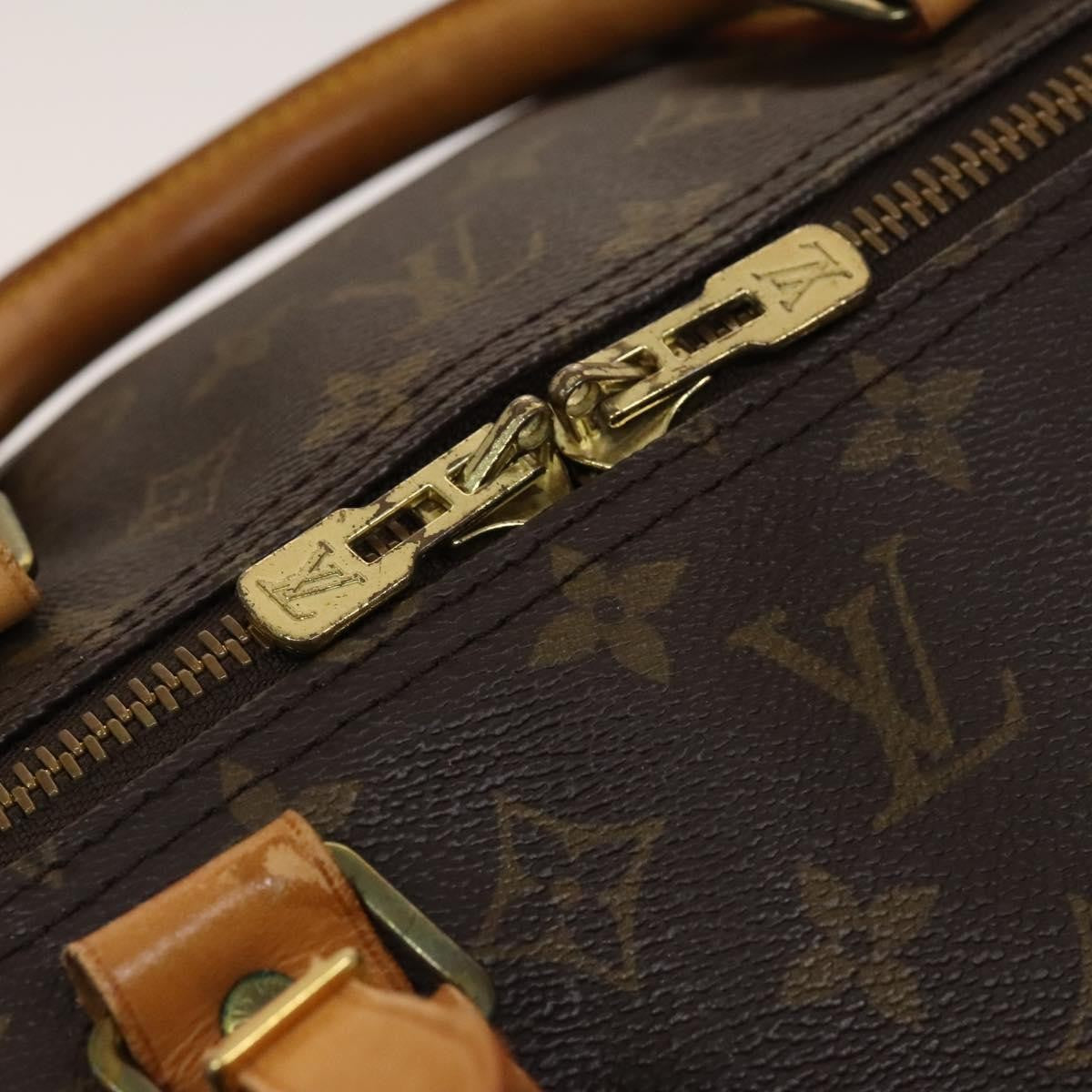 Louis Vuitton Keepall Monogram Canvas Brown Canvas Travel Bag Bag (Pre-Owned)