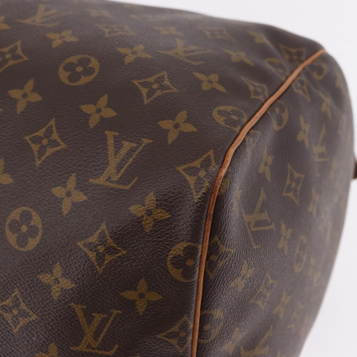 Louis Vuitton Keepall Monogram Canvas Brown Canvas Travel Bag Bag (Pre-Owned)