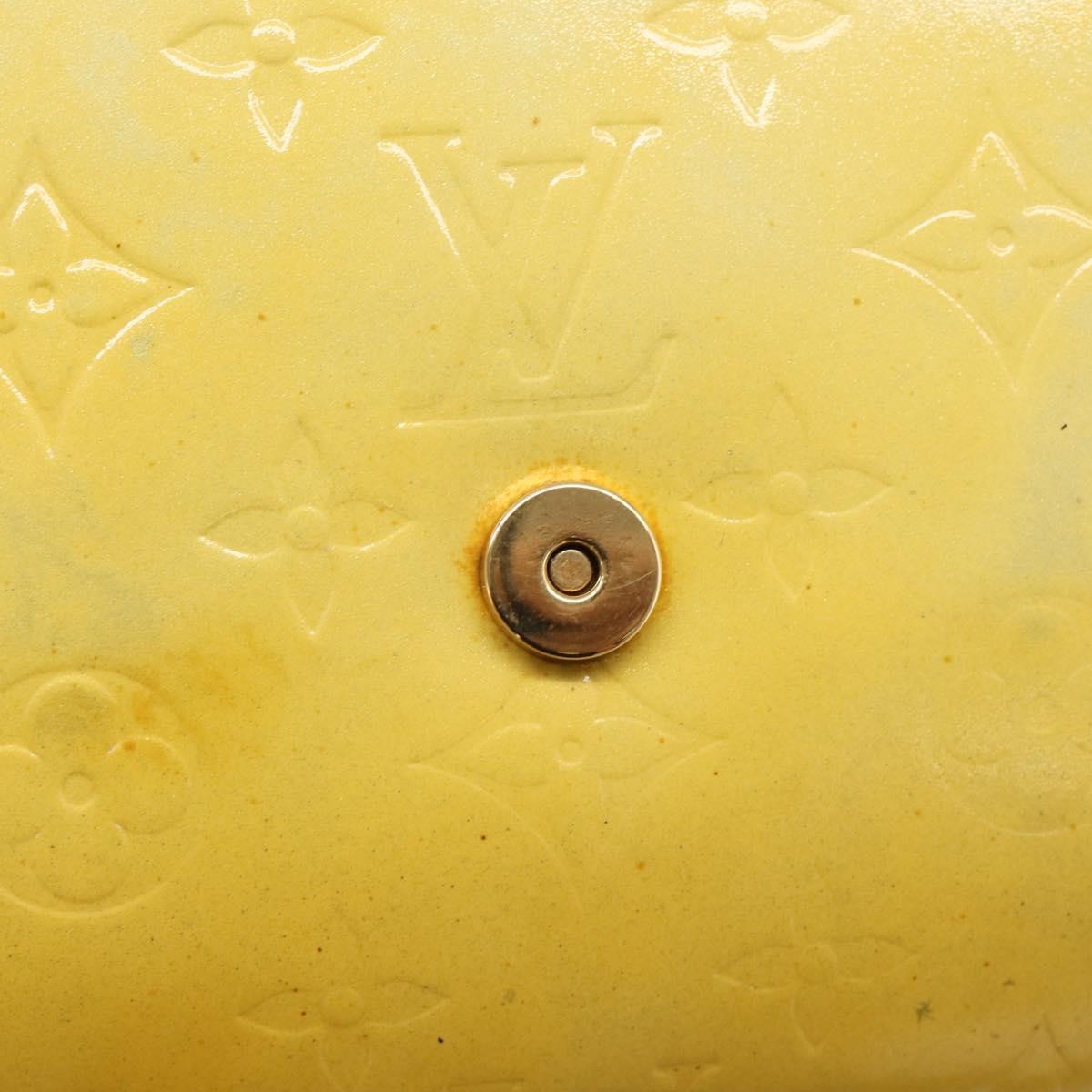 Louis Vuitton Thompson Street Monogram Vernis Yellow Patent_Leather Shoulder Bag Bag (Pre-Owned)