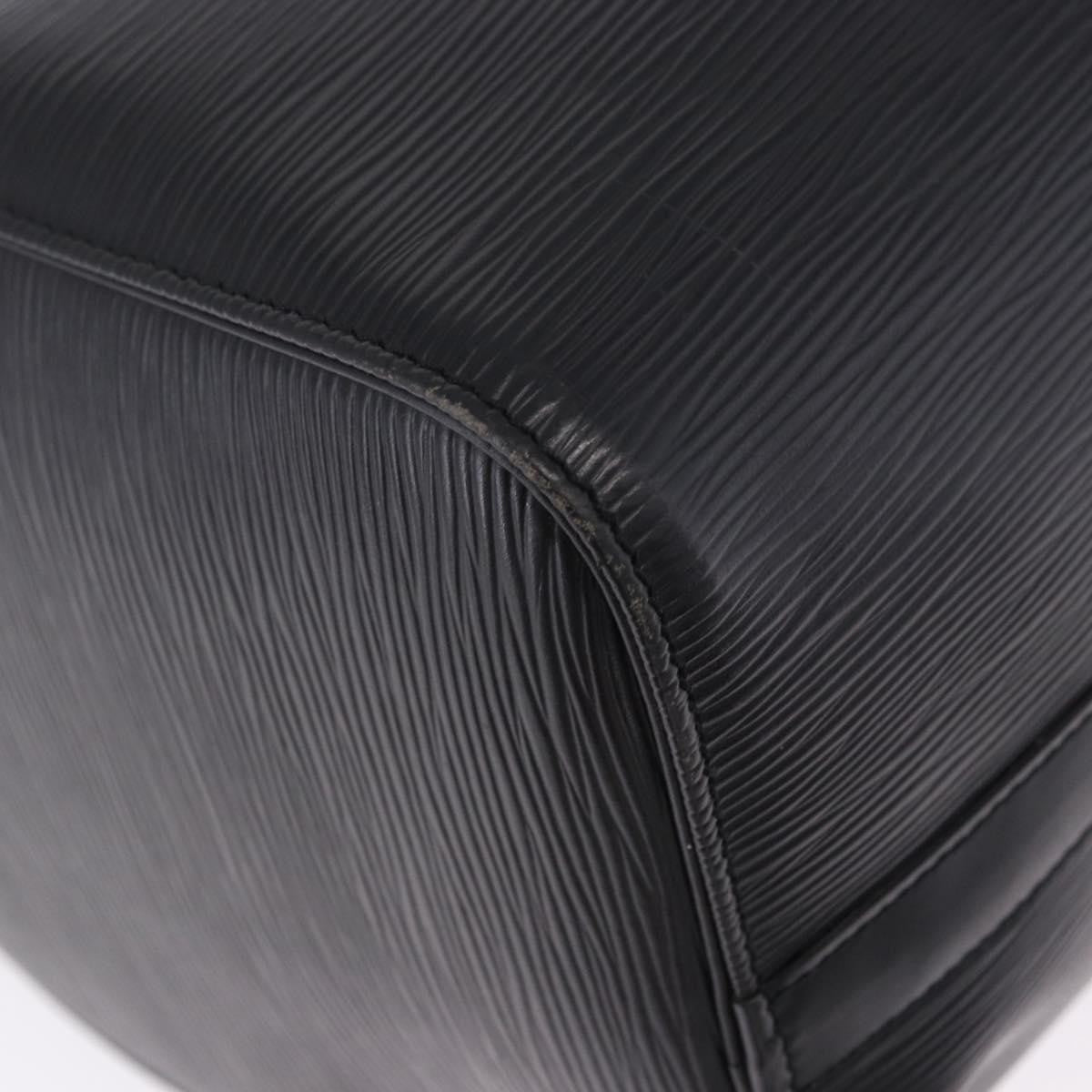 Louis Vuitton Speedy Epi Leather Black Leather Handbag (Pre-Owned)