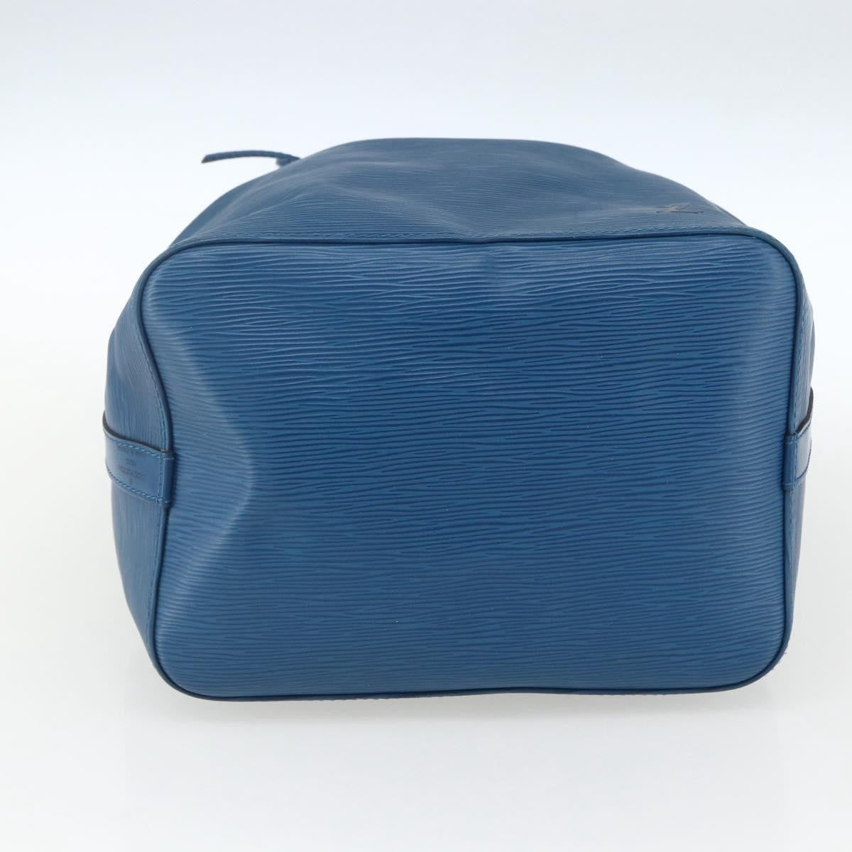 Louis Vuitton Petit Noe Epi Leather Blue Leather Shoulder Bag Bag (Pre-Owned)