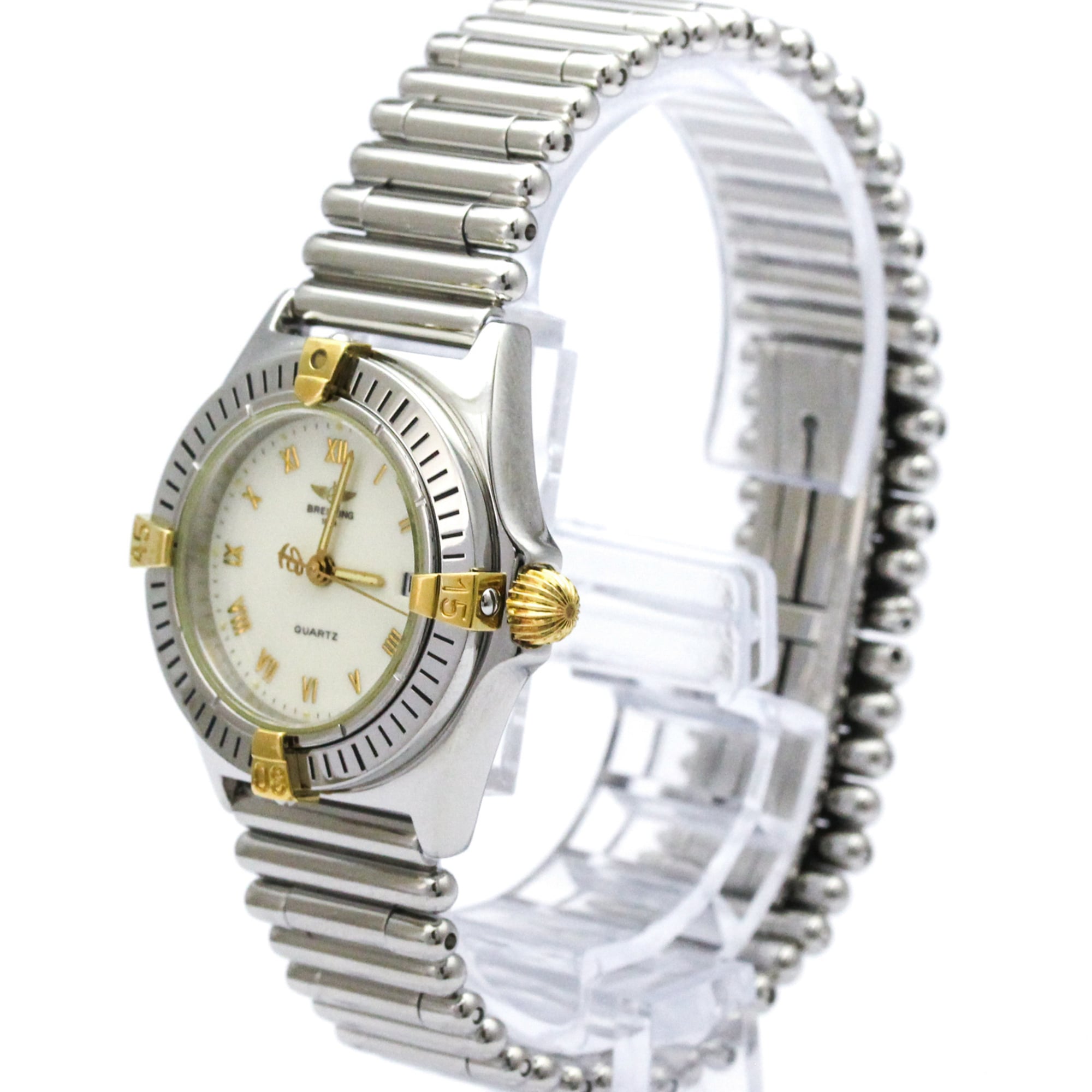 Breitling Callistino Quartz 18K Gold And Steel Watch (Pre-Owned)