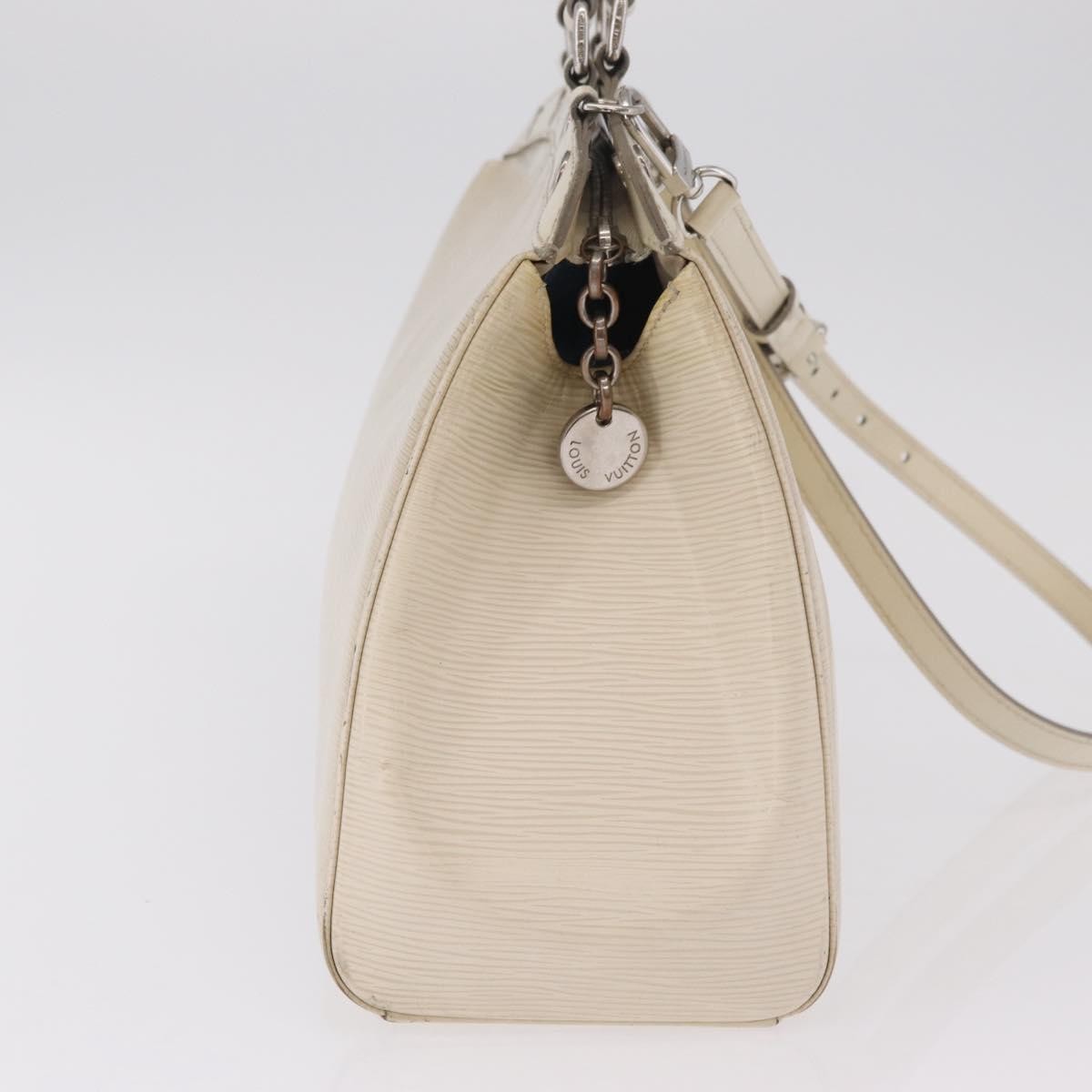 Louis Vuitton Brea Epi Leather White Leather Handbag (Pre-Owned)
