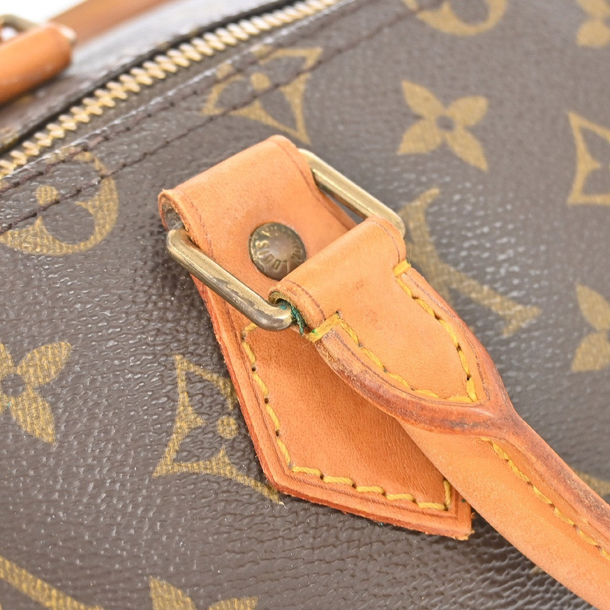 Louis Vuitton Speedy Monogram Canvas Brown Canvas Handbag (Pre-Owned)