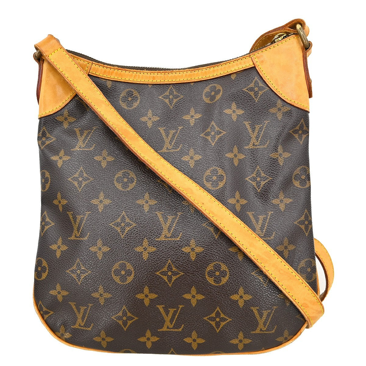 Louis Vuitton Odeon Monogram Canvas Brown Canvas Shoulder Bag Bag (Pre-Owned)
