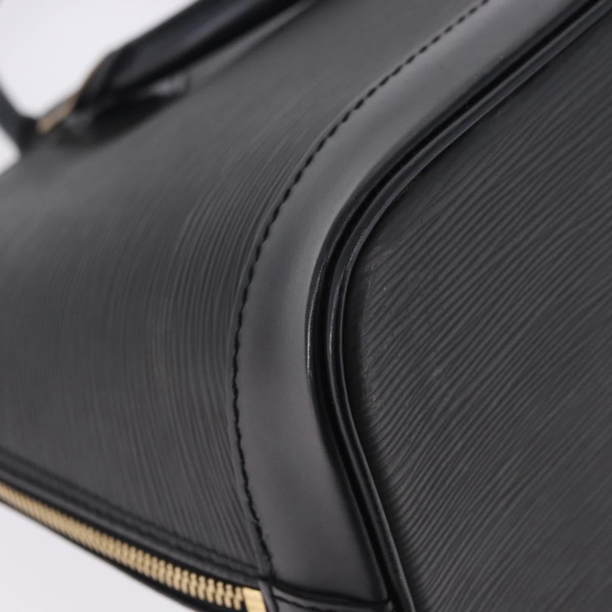 Louis Vuitton Alma Epi Leather Black Leather Handbag (Pre-Owned)