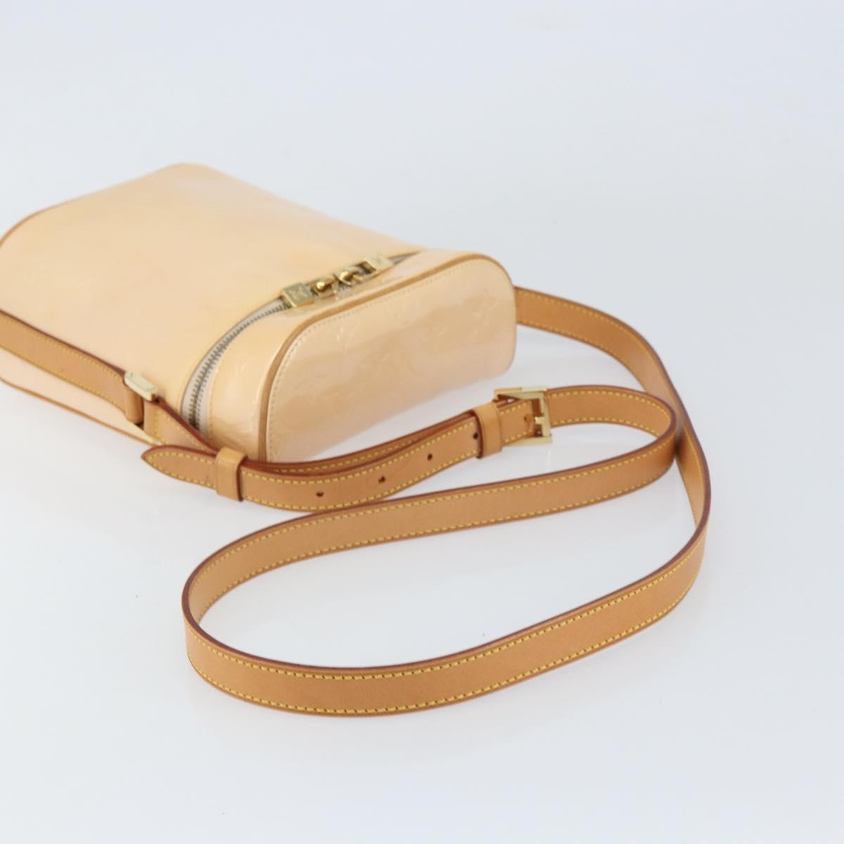 Louis Vuitton Sullivan Monogram Vernis Pink Patent_Leather Shoulder Bag Bag (Pre-Owned)