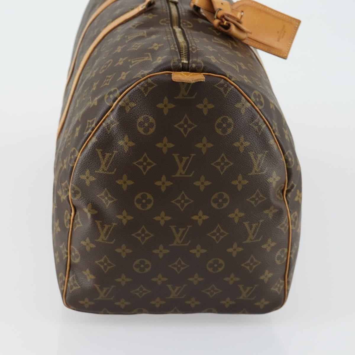 Louis Vuitton Keepall Monogram Canvas Brown Canvas Travel Bag Bag (Pre-Owned)