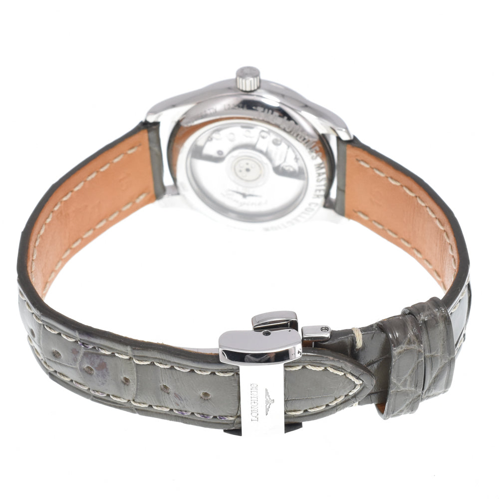 Longines Elegant Collection Automatic Stainless Steel And Alligator Watch (Pre-Owned)