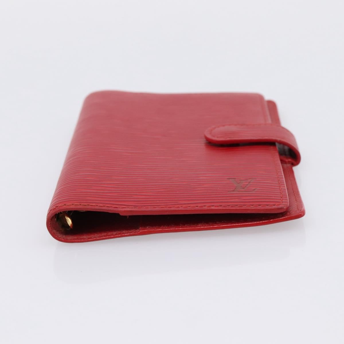 Louis Vuitton Agenda Cover Epi Red Leather Clutche & Pouche Bag (Pre-Owned)