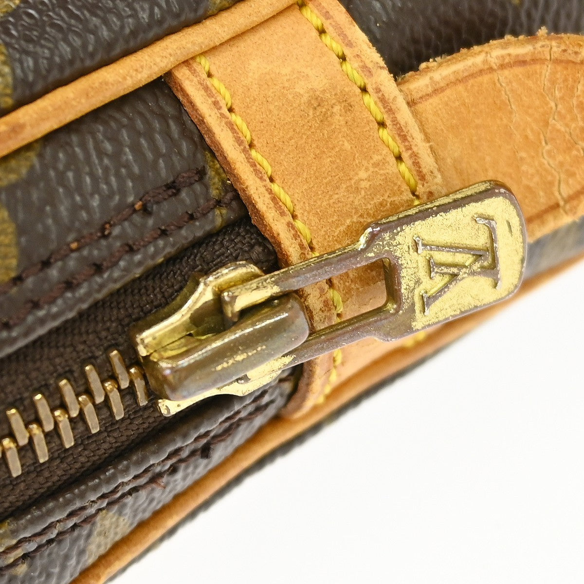 Louis Vuitton Pochette Marly Bandouliere Monogram Canvas Brown Canvas Clutche & Pouche Bag (Pre-Owned)