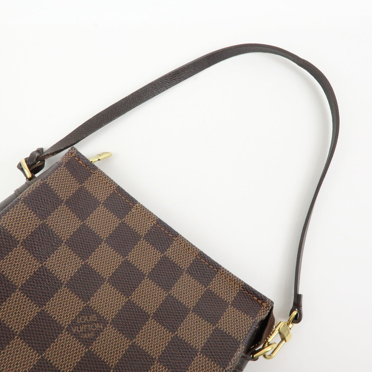 Louis Vuitton Trousse Make Up Damier Brown Canvas Clutche & Pouche Bag (Pre-Owned)