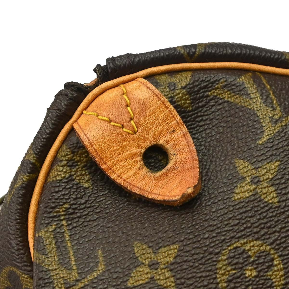 Louis Vuitton Speedy Monogram Canvas Brown Canvas Handbag (Pre-Owned)