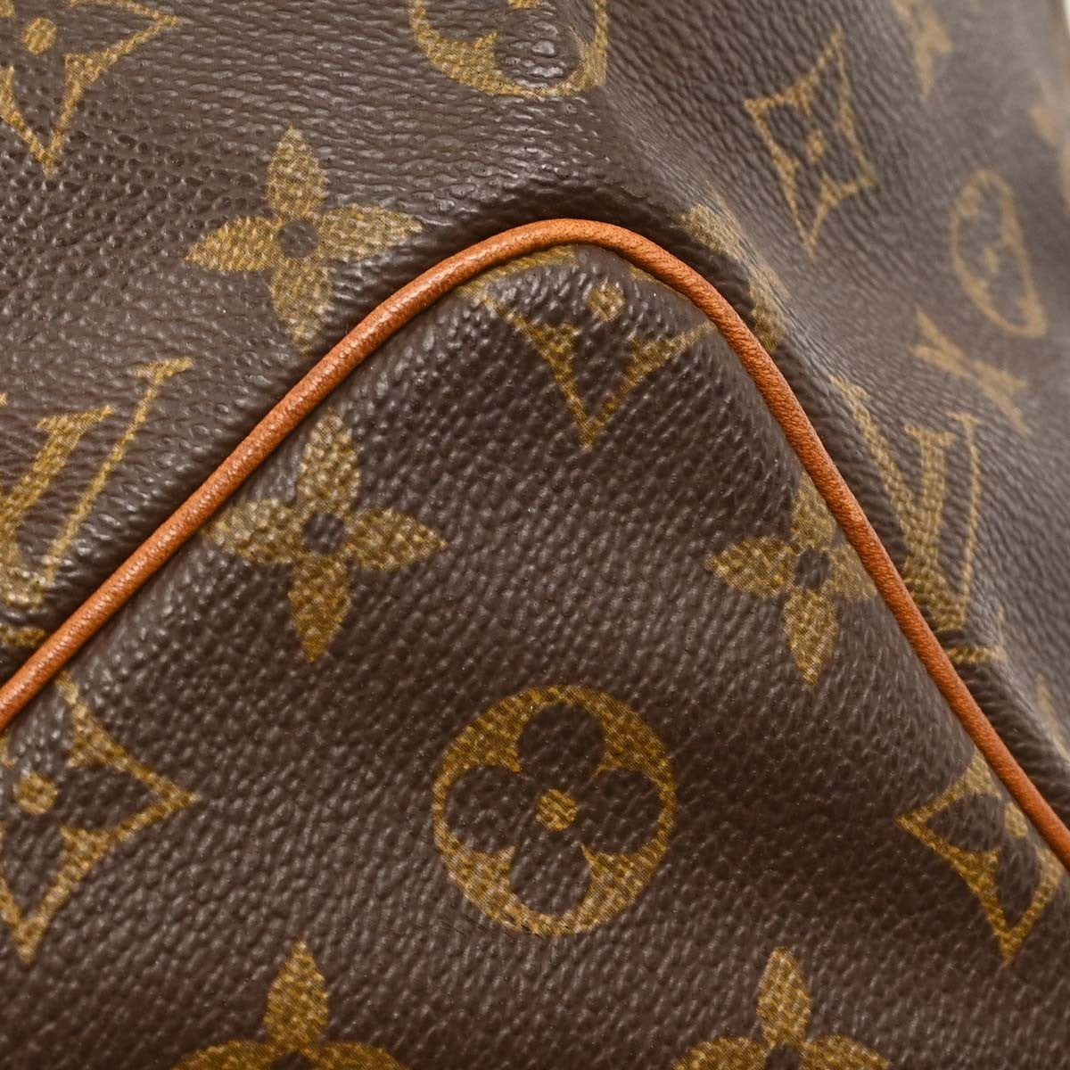 Louis Vuitton Shopping Sac Monogram Canvas Brown Canvas Handbag (Pre-Owned)