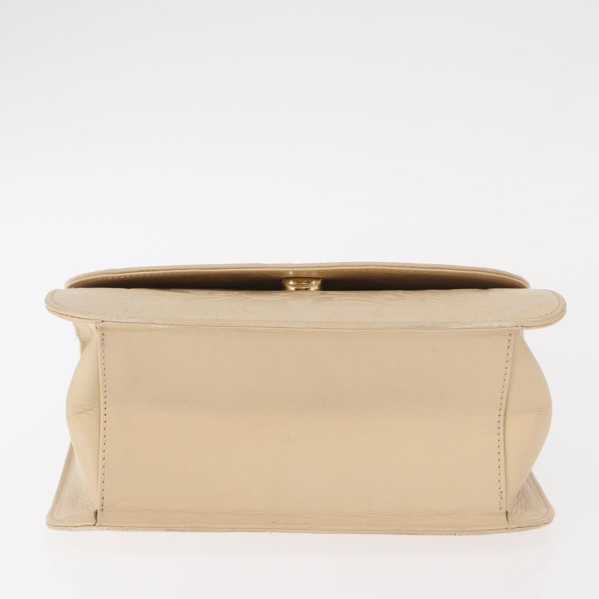 Balenciaga Vintage Leather Beige Leather Handbag (Pre-Owned)