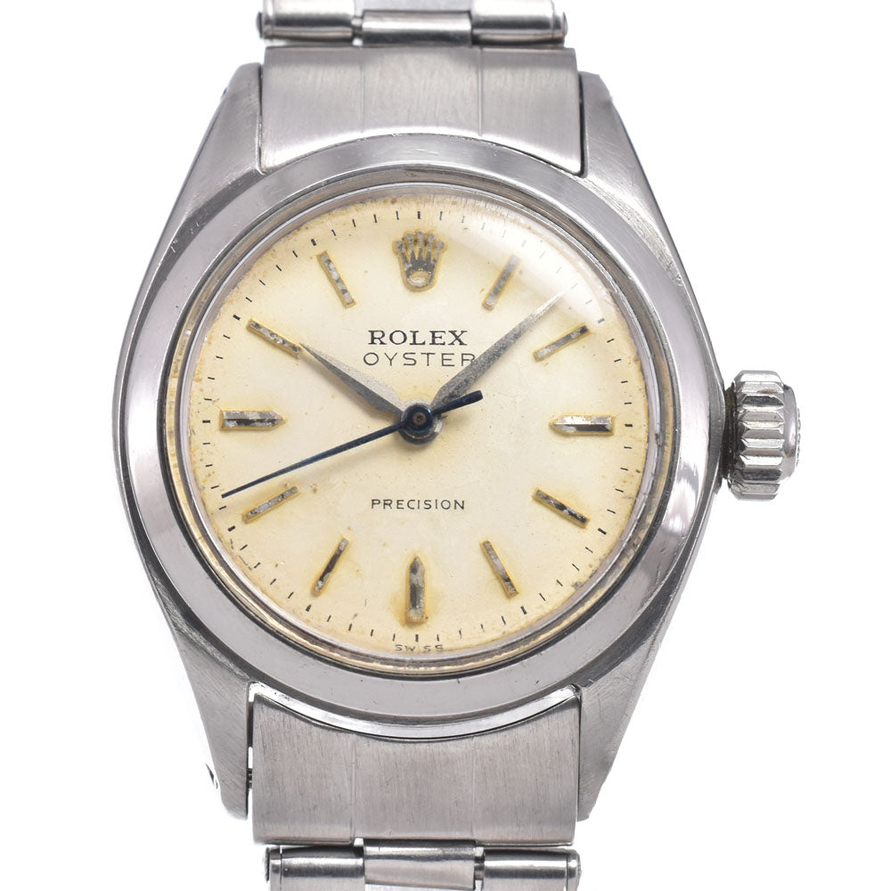 Rolex Oyster Precision Steel Watch (Pre-Owned)
