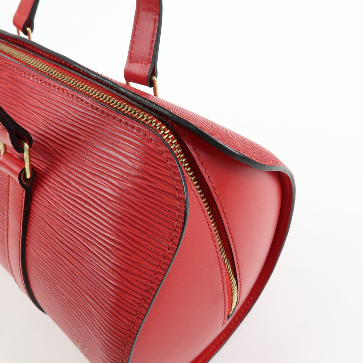 Louis Vuitton Soufflot Epi Leather Red Leather Tote Bag Bag (Pre-Owned)
