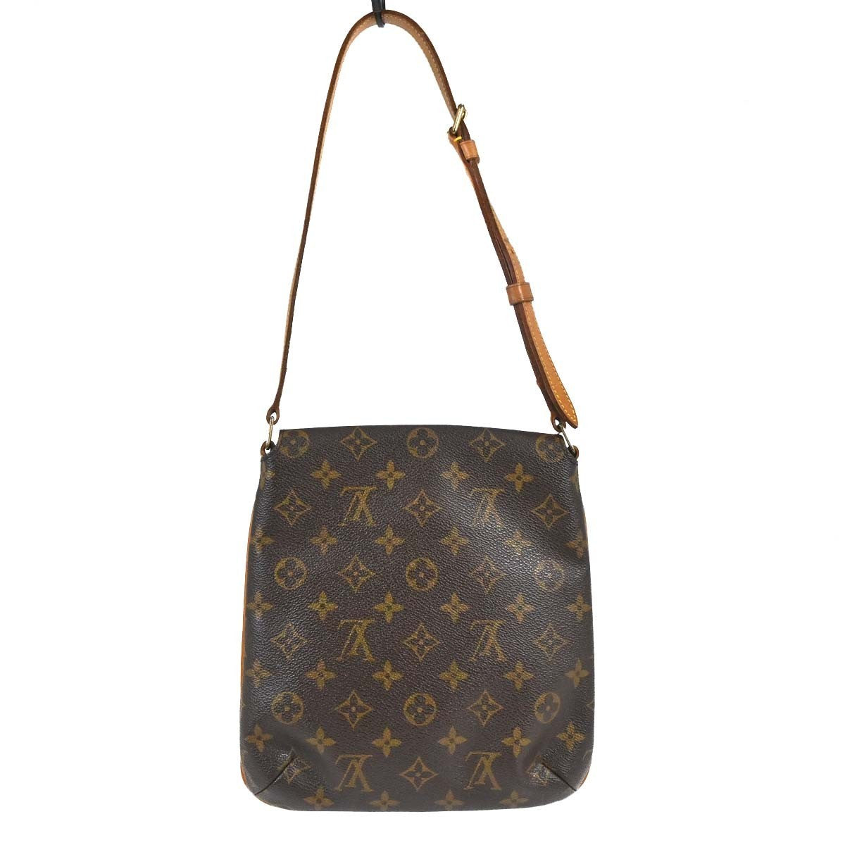 Louis Vuitton Musette Salsa Monogram Canvas Brown Canvas Shoulder Bag Bag (Pre-Owned)