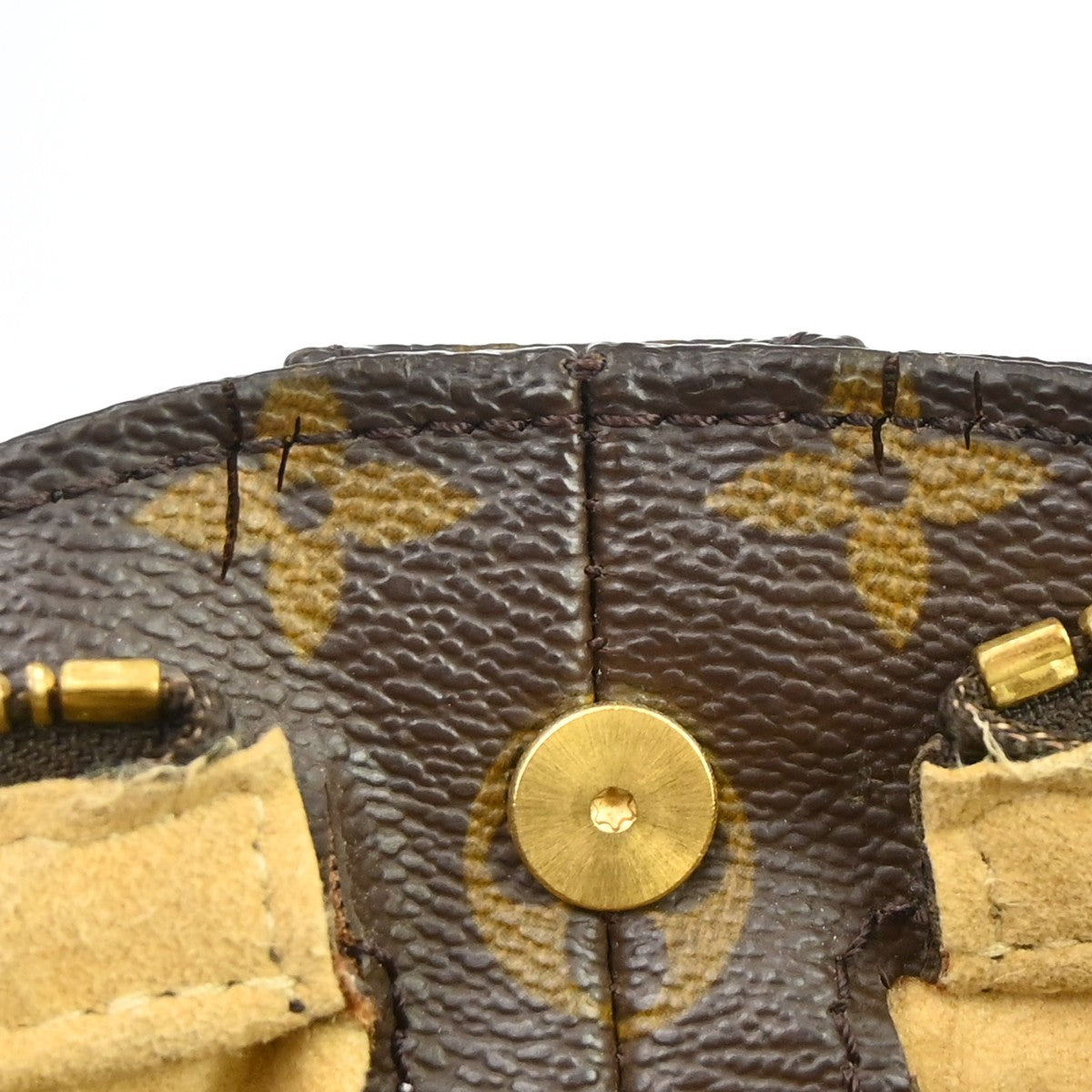 Louis Vuitton Looping Monogram Canvas Brown Canvas Handbag (Pre-Owned)