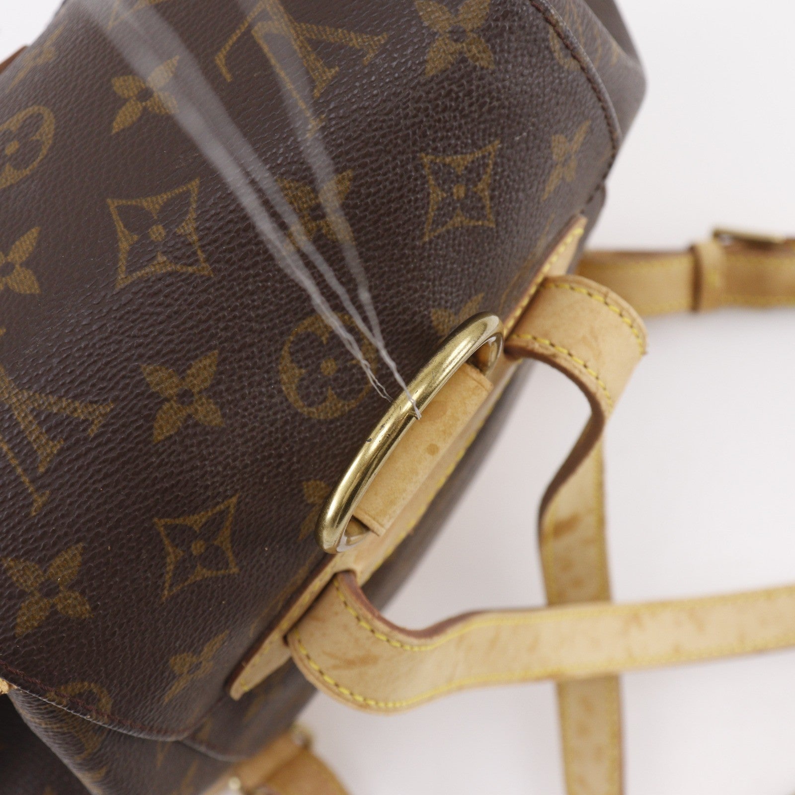 Louis Vuitton Montsouris Monogram Brown Canvas Backpack Bag (Pre-Owned)
