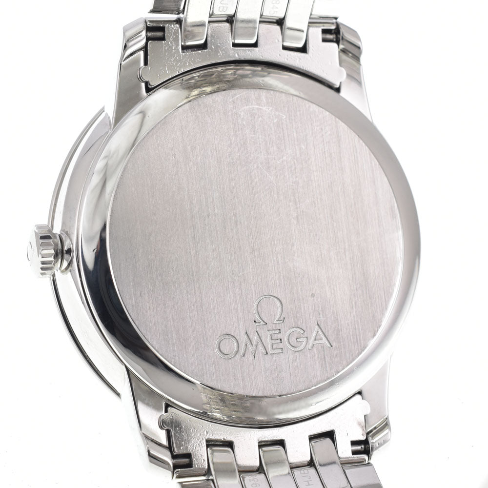 Omega De Ville Prestige Co-Axial Chronometer Automatic Stainless Steel And Mother Of Pearl Watch (Pre-Owned)