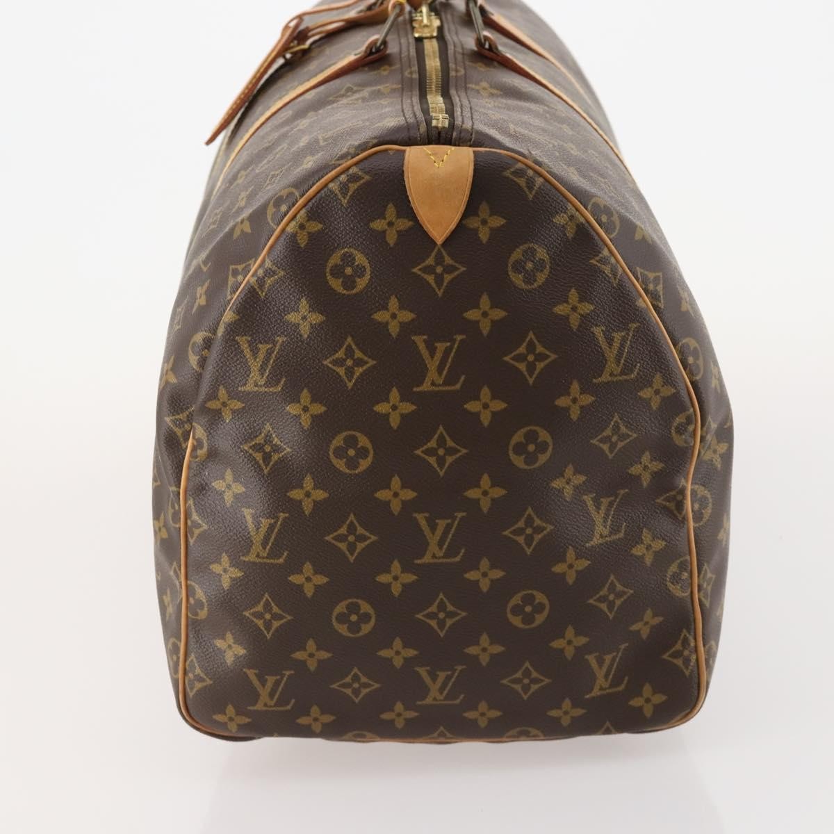 Louis Vuitton Keepall Monogram Canvas Brown Canvas Travel Bag Bag (Pre-Owned)