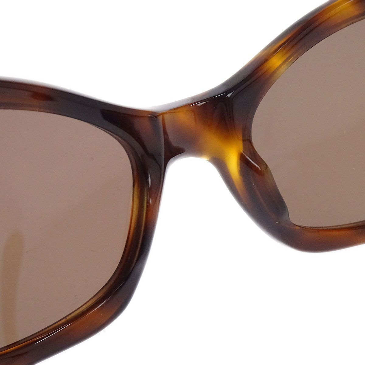Chanel Chanel Logo Sunglasses Eye Wear Plastic Brown Plastic Sunglasse Accessory (Pre-Owned)