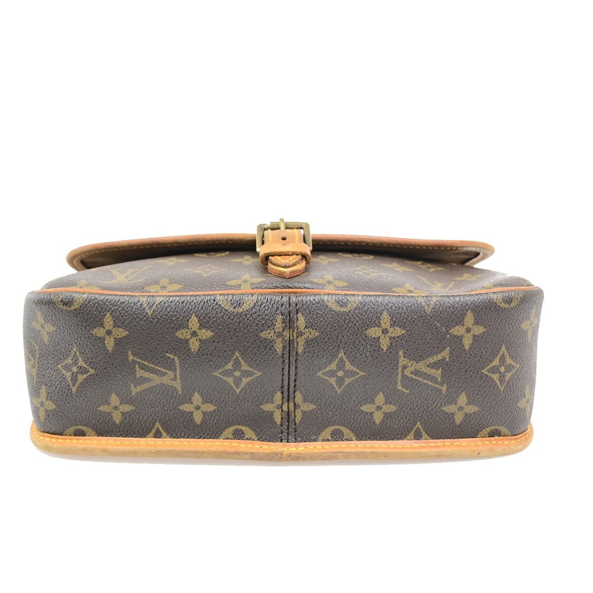 Louis Vuitton Sologne Monogram Canvas Brown Canvas Shoulder Bag Bag (Pre-Owned)