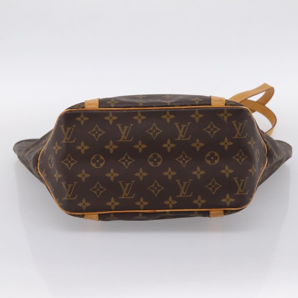 Louis Vuitton Shopping Sac Monogram Canvas Brown Canvas Handbag (Pre-Owned)