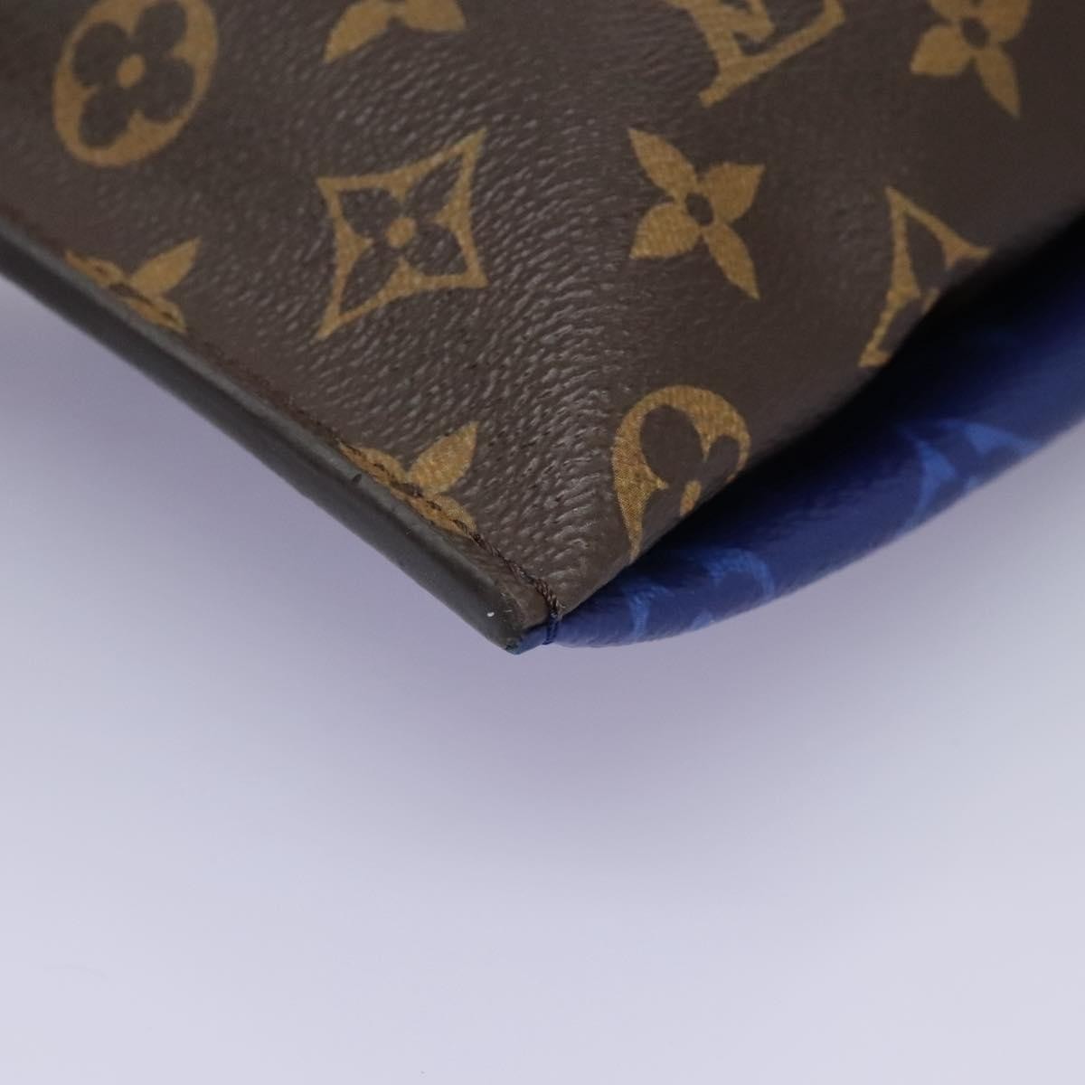 Louis Vuitton Outdoor Limited Edition Monogram Pacific Canvas Blue Canvas Shoulder Bag Bag (Pre-Owned)