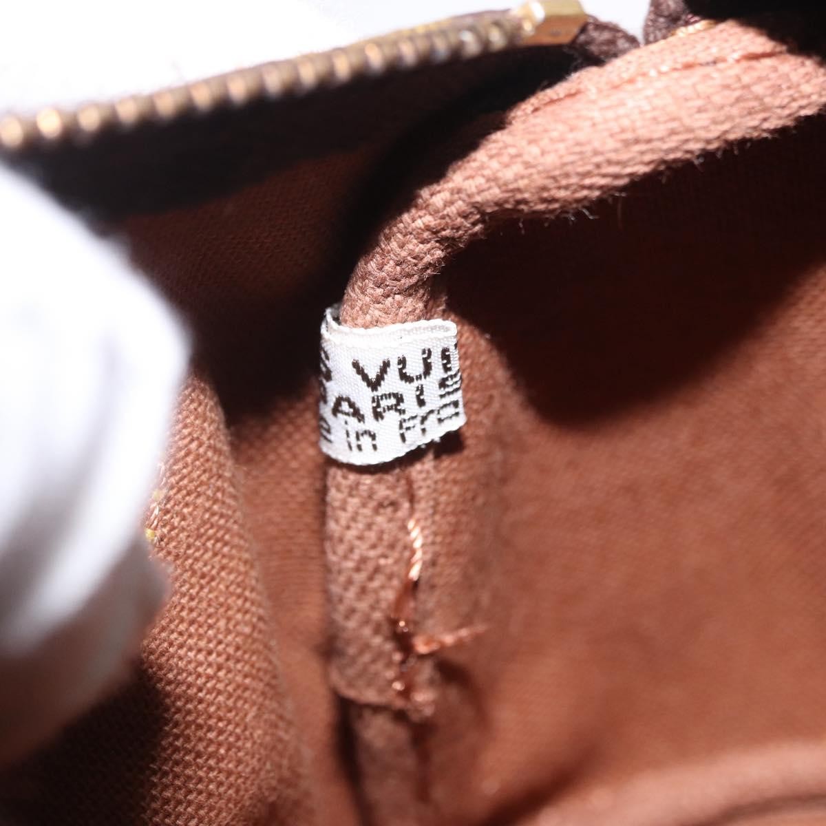 Louis Vuitton Speedy Mini Hl Monogram Canvas Brown Canvas Handbag (Pre-Owned)