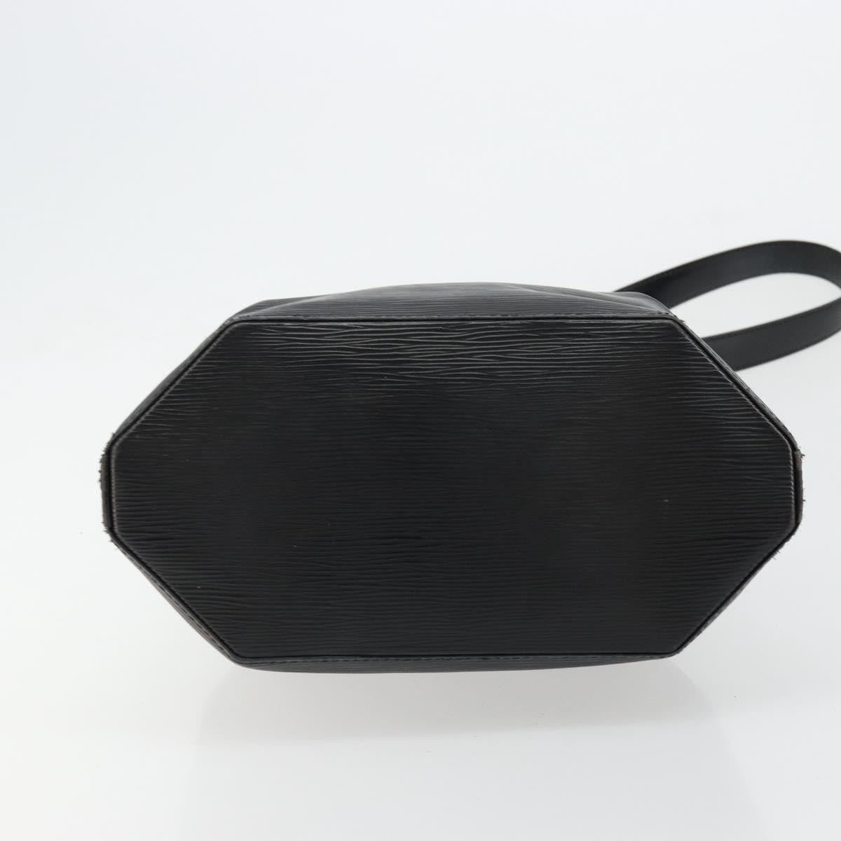 Louis Vuitton Vintage Sac D'epaule Epi Leather Black Leather Shoulder Bag Bag (Pre-Owned)