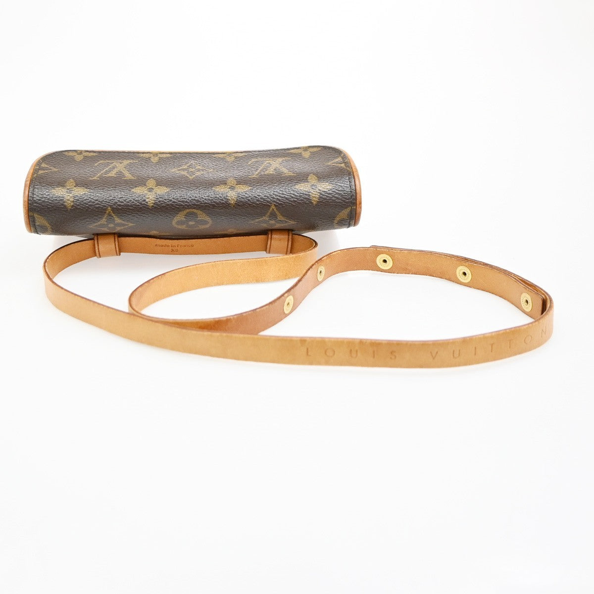 Louis Vuitton Florentine Pochette Canvas Brown Canvas Clutche & Pouche Bag (Pre-Owned)