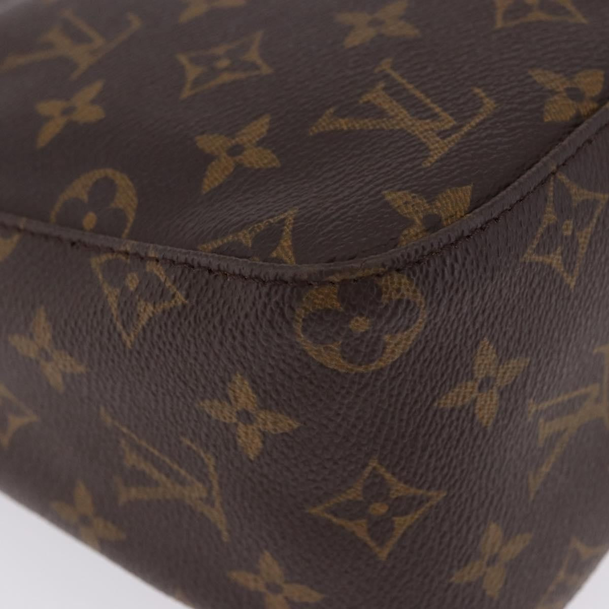 Louis Vuitton Looping Monogram Canvas Brown Canvas Handbag (Pre-Owned)